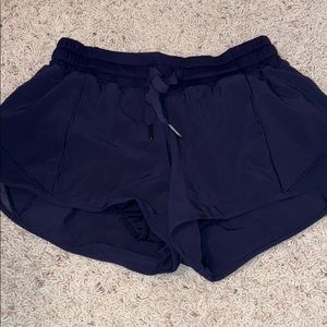 Navy Lulu lemon shorts